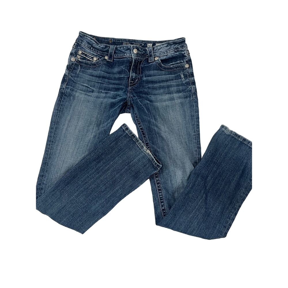 MissMe Vintage Bootcut Jeans Denim Size 31 Womens, Western Cowgirl Ranch Wear